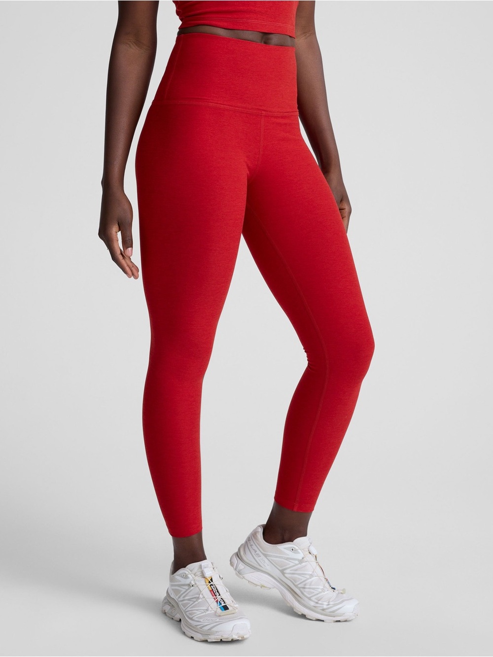 Beyond Yoga High-Waist Red Sculpting Leggings